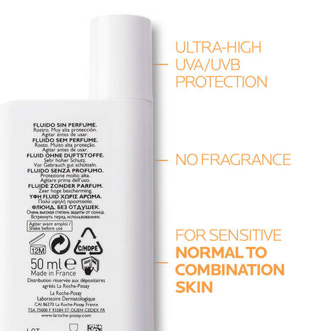 La Roche-Posay Anthelios XL Ultra-Light Sunscreen SPF 50+