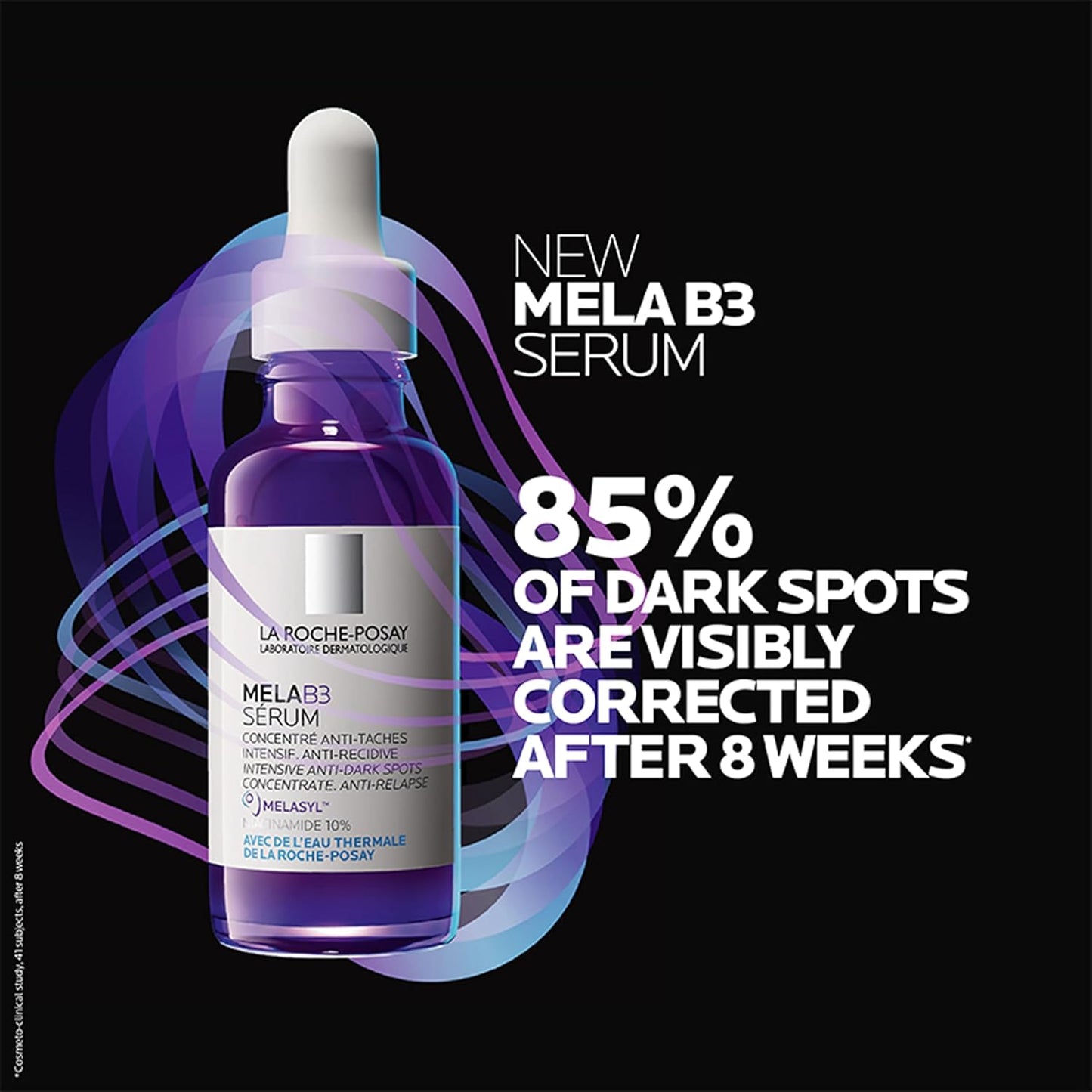 La Roche-Posay Mela B3 Dark Spot Niacinamide Serum 30ml – Anti-Hyperpigmentation Serum with 10% Niacinamide & Melasyl™