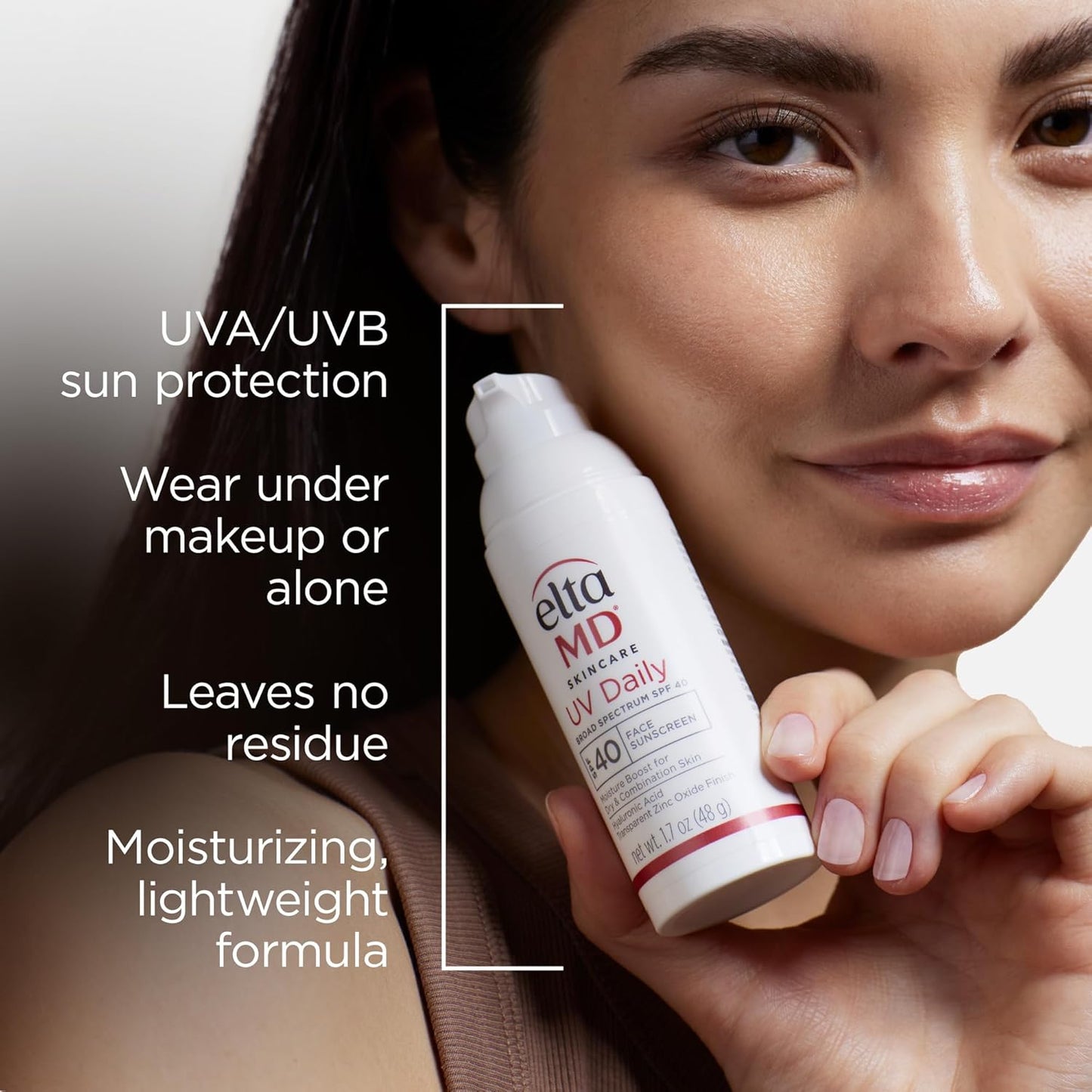 EltaMD UV Daily Moisturizing Facial Sunscreen SPF 40 by EltaMD for Unisex - 1.7 oz Sunscreen