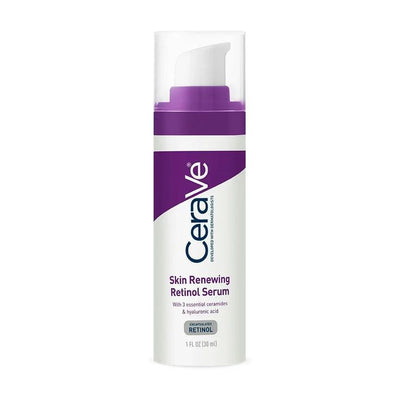 CeraVe Skin Renewing Retinol Serum 30ml – Anti-Aging Face Serum with Encapsulated Retinol, Hyaluronic Acid & 3 Ceramides