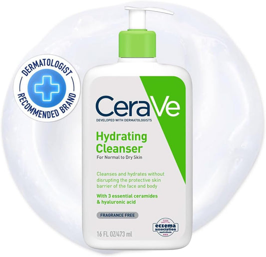 CeraVe Hydrating Cleanser Face Wash 473ml