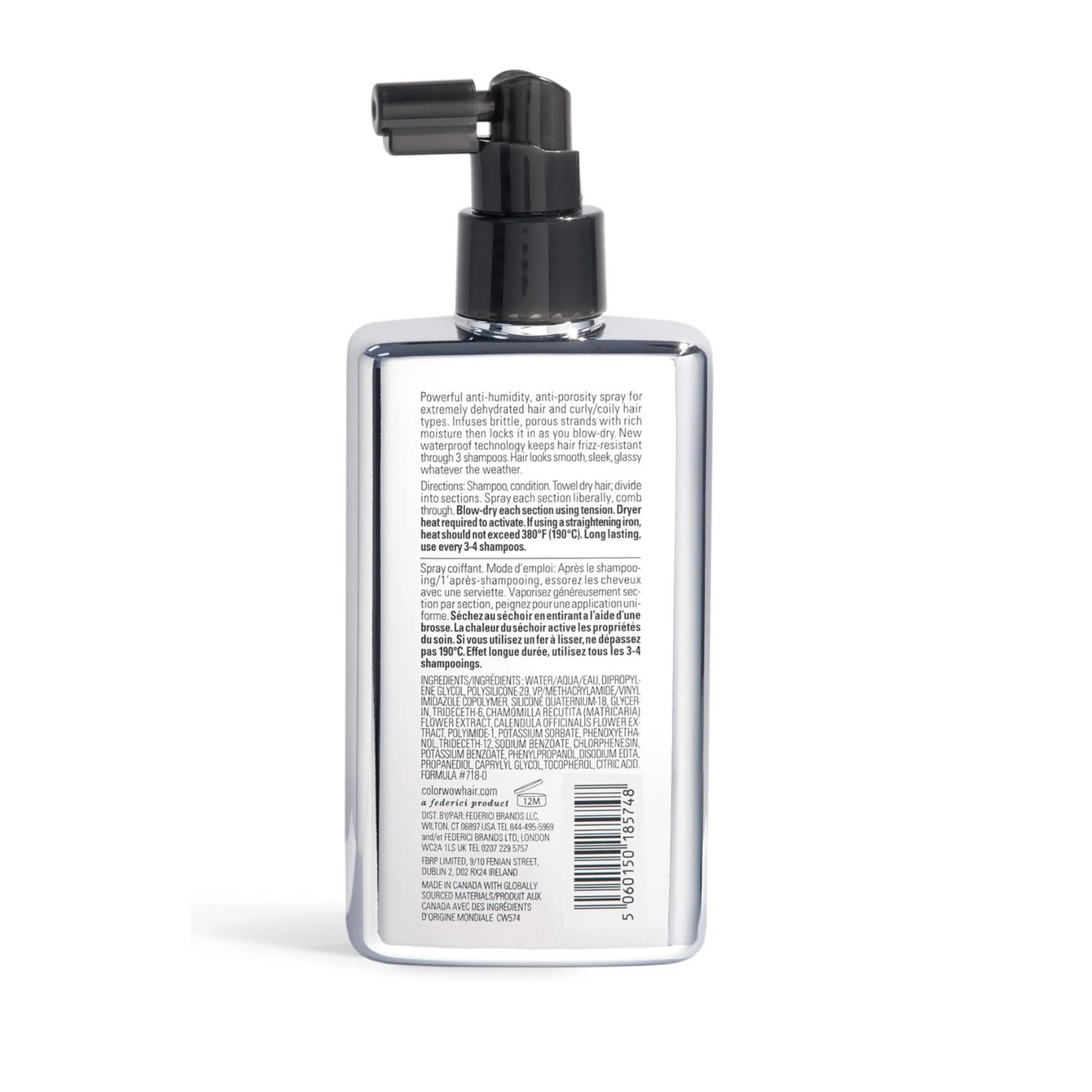 COLOR WOW Extra Strength Dream Coat – Anti-Frizz Humidity Blocking Spray for Thick & Coarse Hair (200ml)
