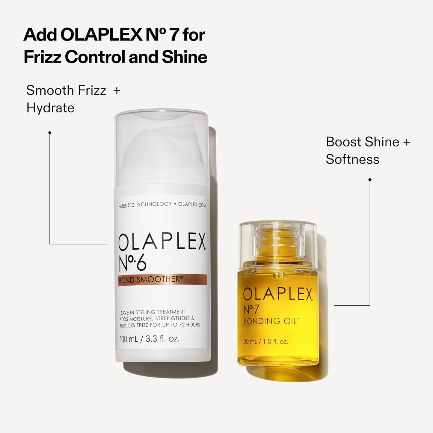 Olaplex No.6 Bond Smoother 100ml – Leave-In Styling Cream for Frizz Control & Hair Repair