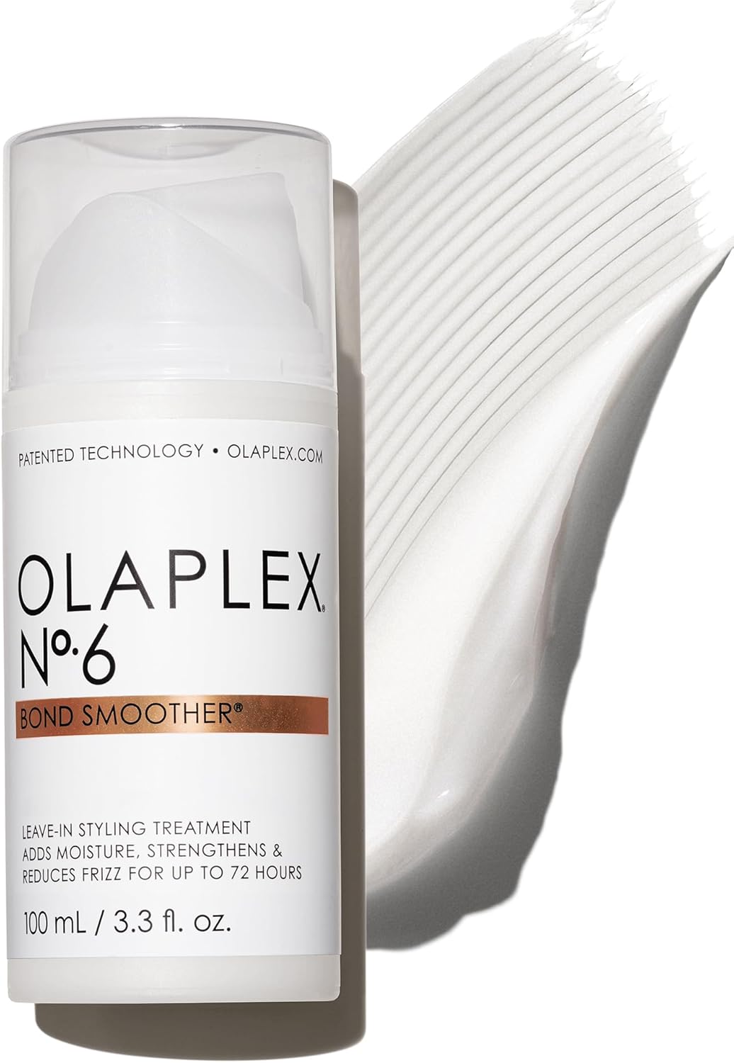 Olaplex No.6 Bond Smoother 100ml – Leave-In Styling Cream for Frizz Control & Hair Repair