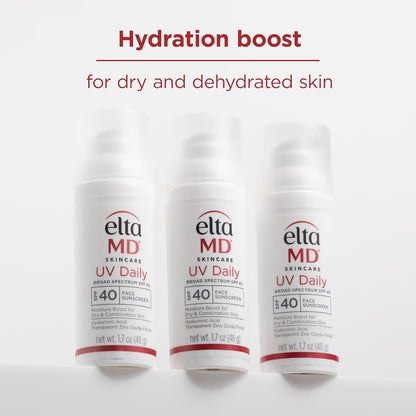 EltaMD UV Daily Moisturizing Facial Sunscreen SPF 40 by EltaMD for Unisex - 1.7 oz Sunscreen