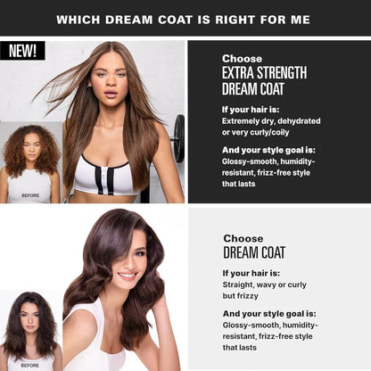 COLOR WOW Extra Strength Dream Coat – Anti-Frizz Humidity Blocking Spray for Thick & Coarse Hair (200ml)