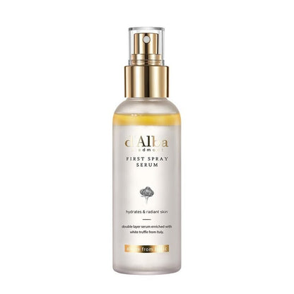 d'Alba Italian White Truffle First Spray Serum – Hydrating, Soothing Vegan Face Mist with Antioxidants & Vitamins (100ml)