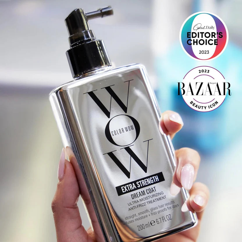 COLOR WOW Extra Strength Dream Coat – Anti-Frizz Humidity Blocking Spray for Thick & Coarse Hair (200ml)