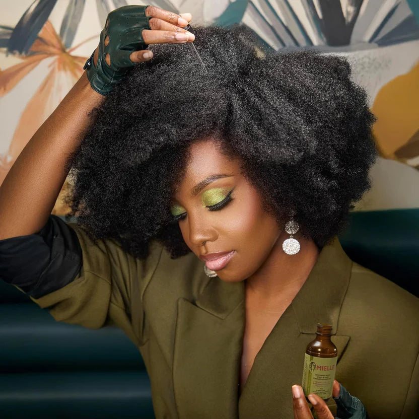 Mielle Organics Rosemary Mint Hair Oil  Scalp & Hair Strengthening Oil with Biotin (2 oz)
